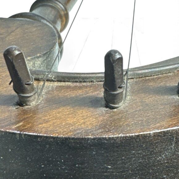 Antique 1930’s Ward Stilson Mahogany 9584 Automatic Harp Music Box Working - Picture 14 of 17